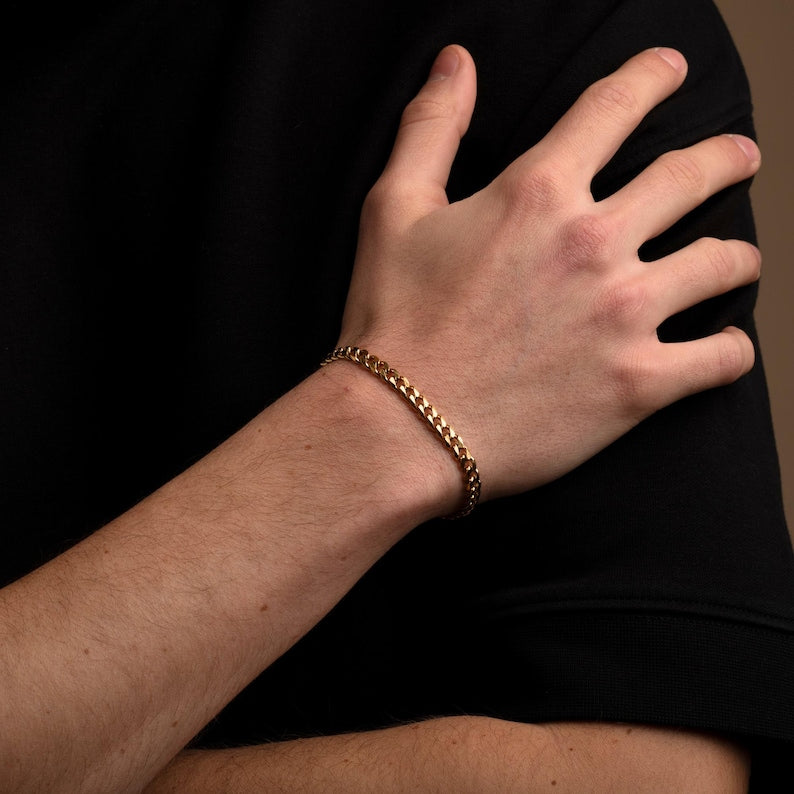 Chained Bracelet For Him