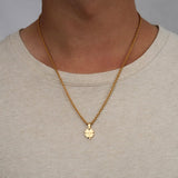 Leaf Clover Necklace For Him