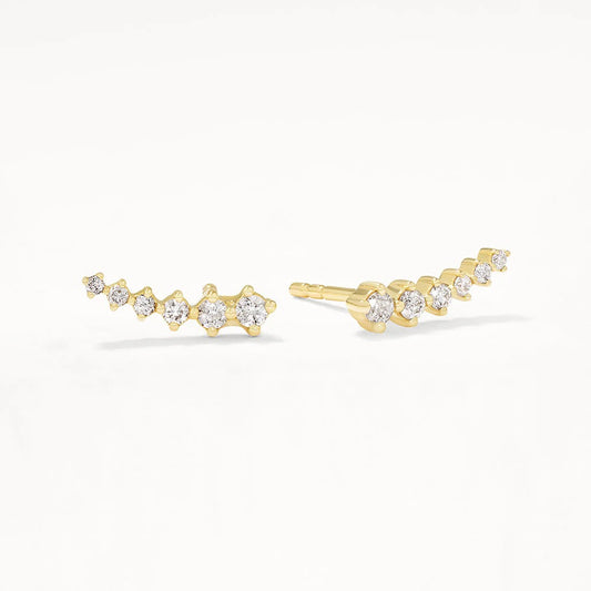 0.15 TCW Round Lab-Grown Diamond Studs Earrings