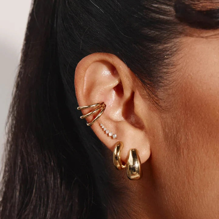 0.15 TCW Round Lab-Grown Diamond Studs Earrings