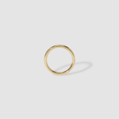 0.01 TCW Round Cut Lab-Grown Diamond Flush Setting Wedding Band