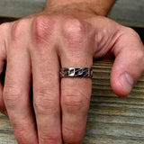 Linked Wedding Band