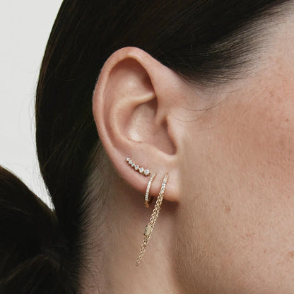 0.15 TCW Round Lab-Grown Diamond Studs Earrings
