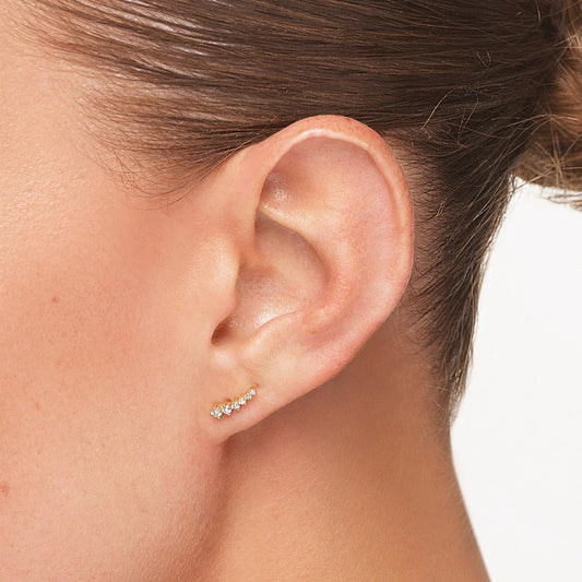 0.15 TCW Round Lab-Grown Diamond Studs Earrings