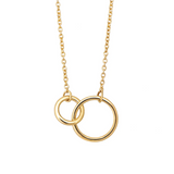 Interlinked Circle Necklace