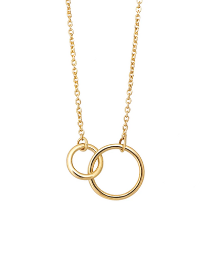 Interlinked Circle Necklace
