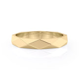 Geometric Wedding Band