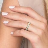 1.5 TCW Round Lab-Grown Diamond Bezel Full Eternity Wedding Band