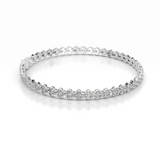 7.5 TCW Round Shaped Lab-Grown Diamond Tennis Bracelet