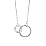 Interlinked Circle Necklace
