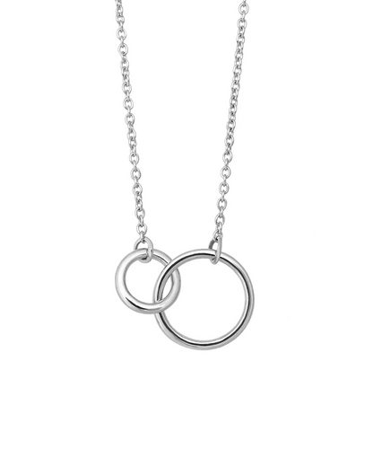 Interlinked Circle Necklace