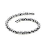 0.85 TCW Round Lab Grown Diamond Cuban Chained Bracelet
