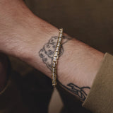 0.85 TCW Round Lab Grown Diamond Cuban Chained Bracelet