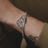 0.85 TCW Round Lab Grown Diamond Cuban Chained Bracelet