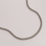1.2 TCW Round Lab Grown Diamond Cuban Necklace