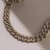 1.2 TCW Round Lab Grown Diamond Cuban Chained Bracelet