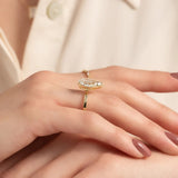 2 CT Pear Cut Solitaire Lab-Grown Diamond Engagement Ring