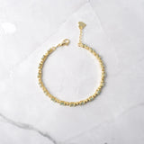 8 TCW Oval Shaped March-Aquamarine Birthstone Bracelet